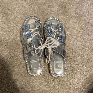 Dolce Vita Silver Sandals